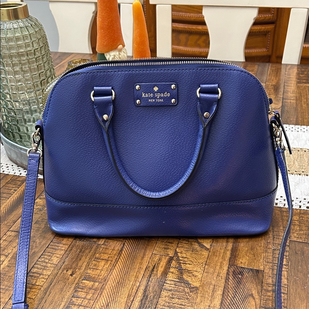 Kate Spade Royal Blue Satchel